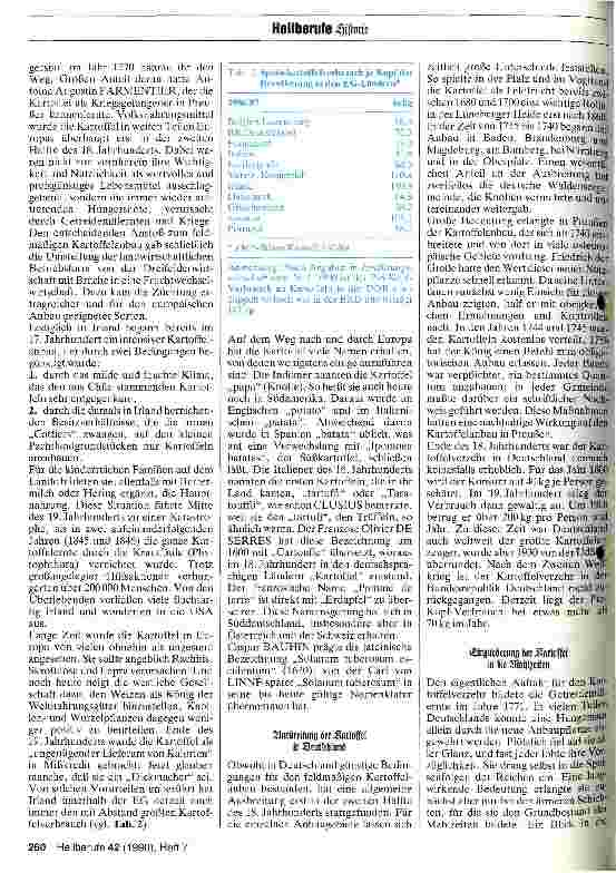 Vorschauseite 3: Blick in die Geschichte der Kartoffel