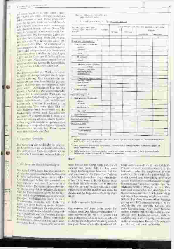 Vorschauseite 5: Vorbereitungsstrategie für die Einführung der Kostenund Leistungs-Rechnung