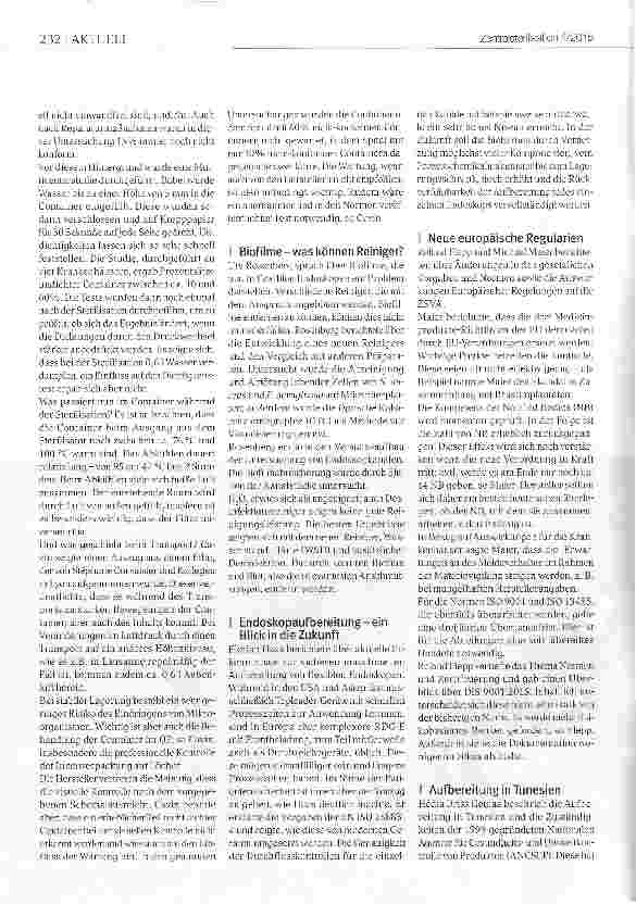 Vorschauseite 6: Errare humanum est11. Schweizerische Fachtagung über die Sterilisation, Biel, 17. -18. Juni 2015