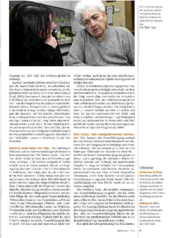 Vorschauseite 4: «Ich brauche niemanden und will niemanden»