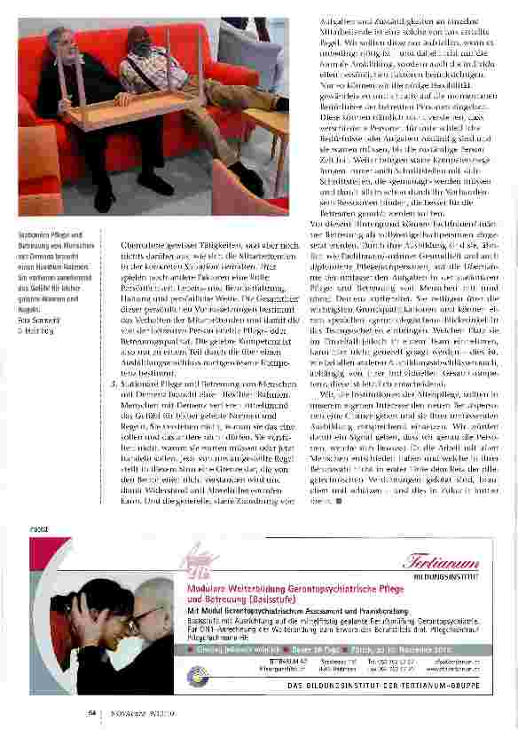 Vorschauseite 3: Die FaBe als Fachperson
