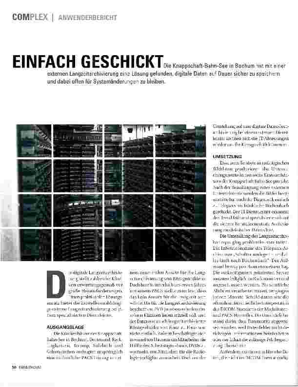 Vorschauseite 1: EINFACH GESCHICKT