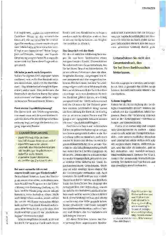 Vorschauseite 3: Nur Geld ausgeben ist noch keine gute Investition