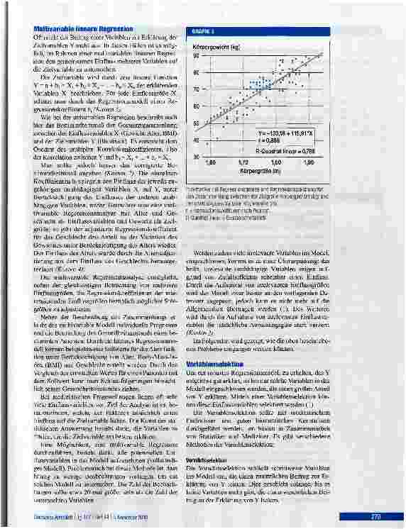 Vorschauseite 4: Lineare Regressionsanalyse