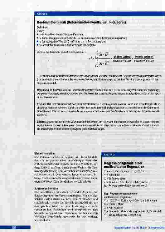Vorschauseite 5: Lineare Regressionsanalyse