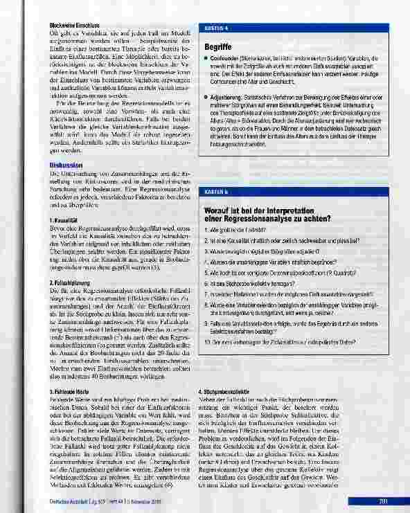 Vorschauseite 6: Lineare Regressionsanalyse