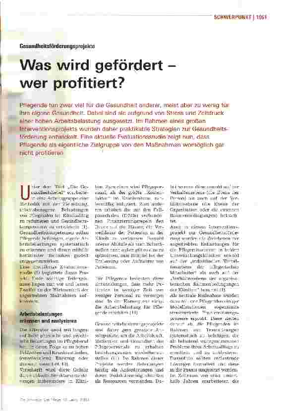 Vorschauseite 2: Was wird gefördert wer profitiert?