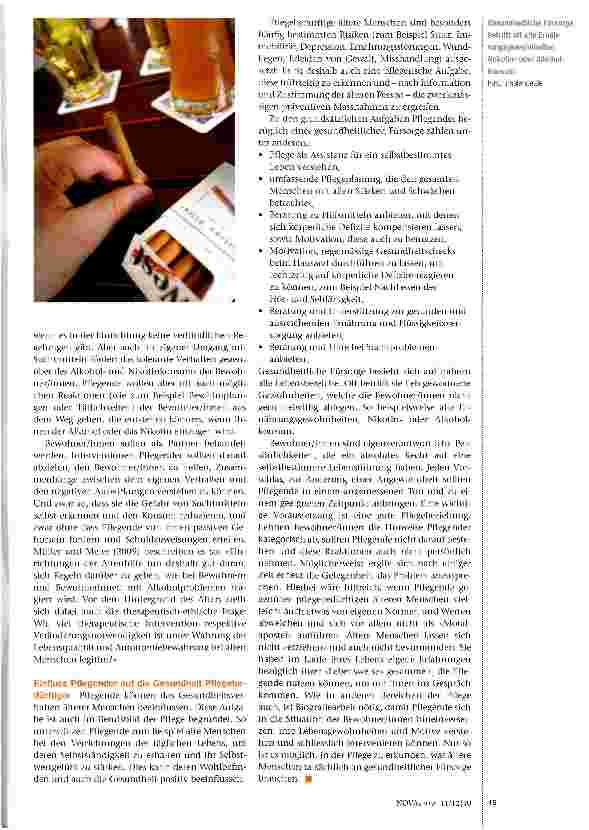 Vorschauseite 3: Wie viel gesundheitliche Fürsorge brauchen alte Menschen?