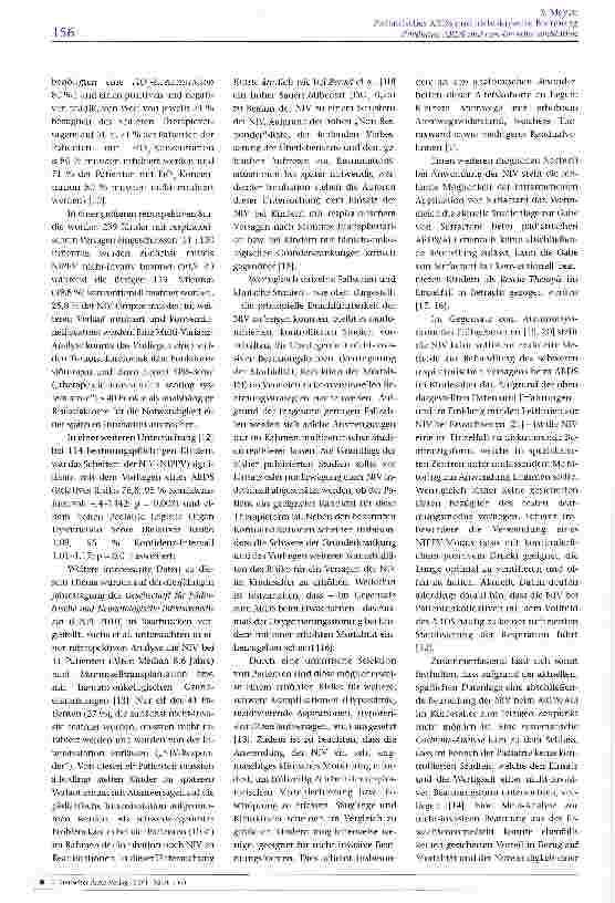 Vorschauseite 3: Pädiatrisches ARDS und nicht-invasive Beatmung