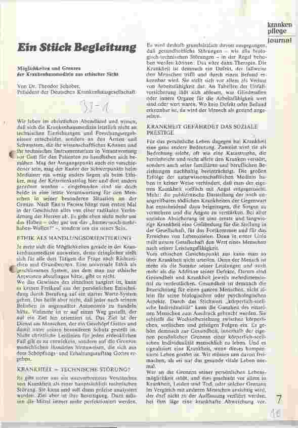 Vorschauseite 1: Ein Stück Begleitung