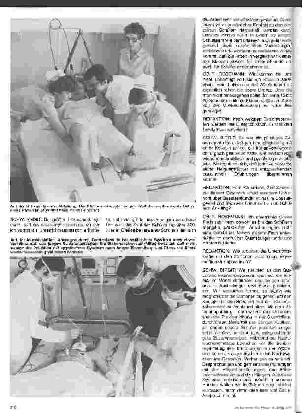 Vorschauseite 6: Gespräch mit Flottenarzt Dr. Herbert Toepfer