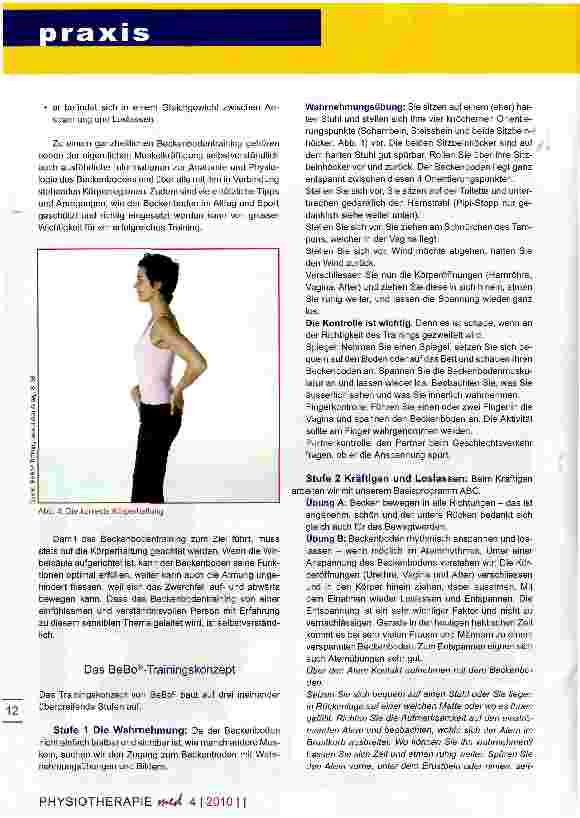 Vorschauseite 4: BeBo®-Training Das Erfolgskonzept für den Beckenboden
