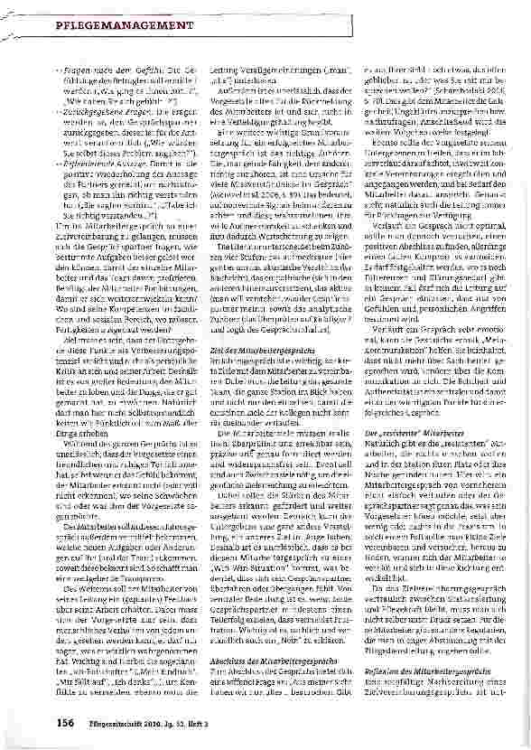 Vorschauseite 3: Das jährliche Mitarbeitergespräch