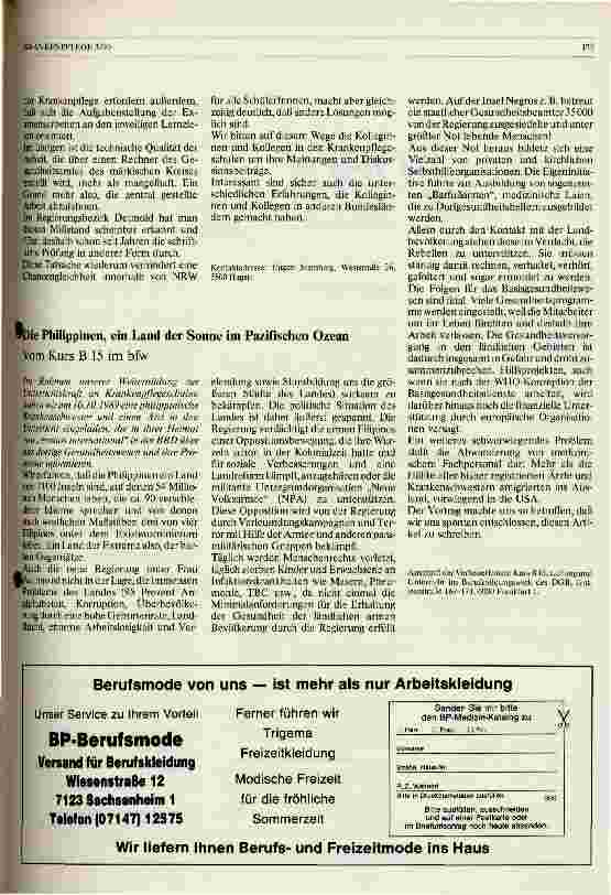 Vorschauseite 2: Das schriftliche Einheitsexamen für alle KrankenpflegeschülerInnen in Nordrhein-Westfalen: Sinnvoll oder unsinnig?