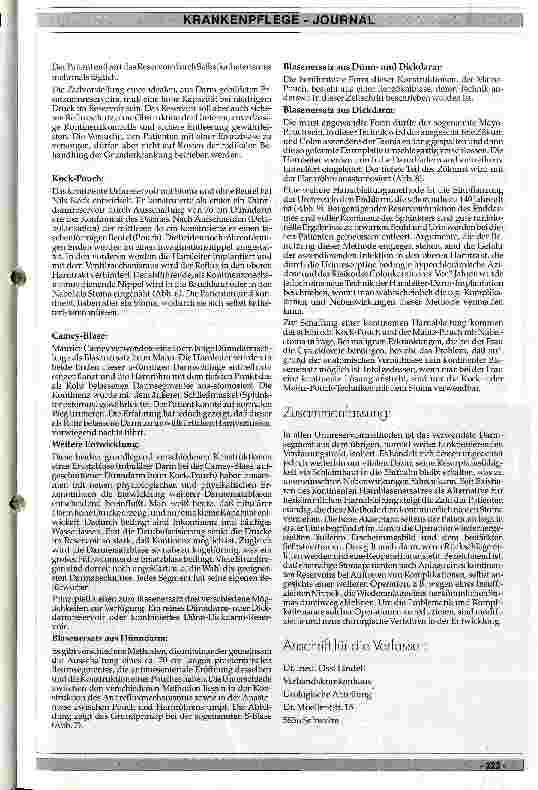 Vorschauseite 4: Die Arten der künstlichen Harnableitungen