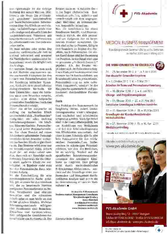 Vorschauseite 3: Mangelware: Arzt