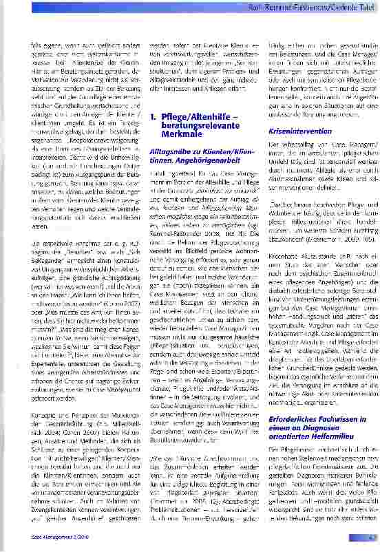 Vorschauseite 4: Beratung im Kontext von Case Management