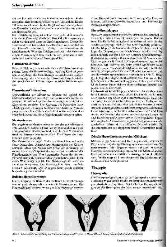 Vorschauseite 4: Fehlanlagen der Harnröhre