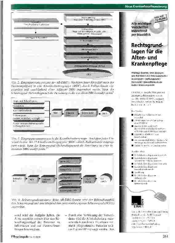 Vorschauseite 2: Die Aufgaben der Pflege durch die neue Krankenhausfinanzierung ab dem Jahr 2003