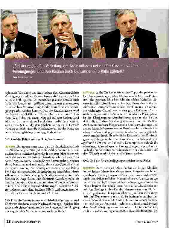 Vorschauseite 3: Planung darf nicht an Sektorengrenzen Halt machen