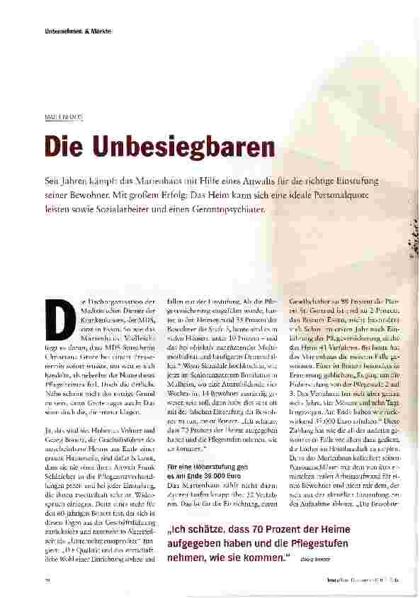 Vorschauseite 1: Die Unbesiegbaren