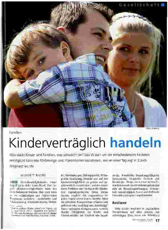 Vorschauseite 1: Kinderverträglich handeln