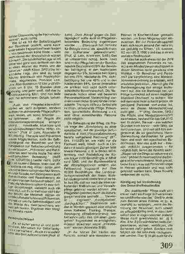 Vorschauseite 2: Die Würde des Menschen und das Heimgesetz