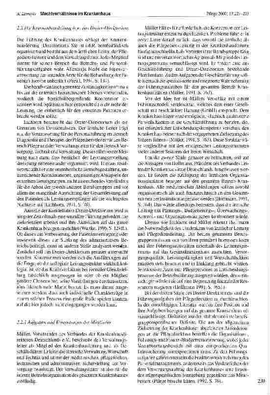 Vorschauseite 4: Machtverhältnisse im Krankenhaus