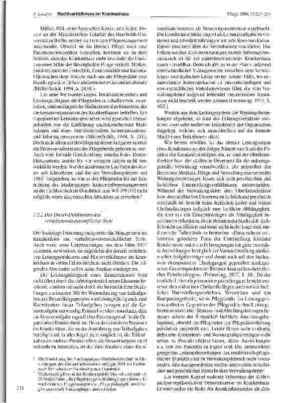 Vorschauseite 5: Machtverhältnisse im Krankenhaus