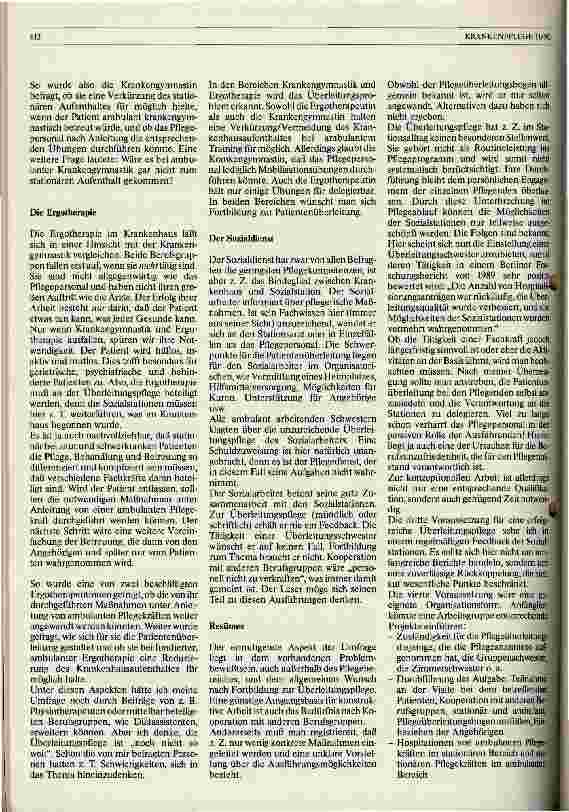Vorschauseite 4: Ist-Analyse der Überleitungspflege Erfahrungen im Krankenhaus H.