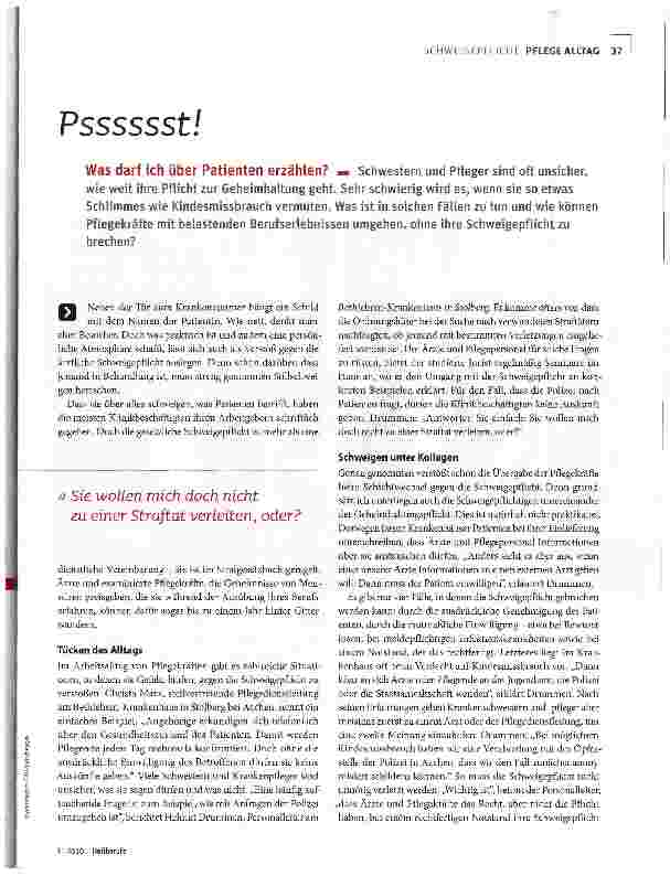 Vorschauseite 2: Psssssst!