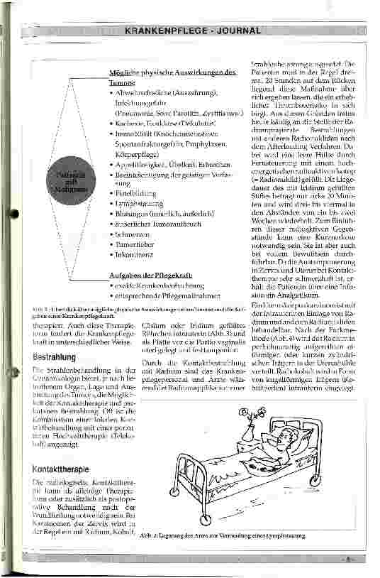 Vorschauseite 2: Gynäkoonkologische Pflege