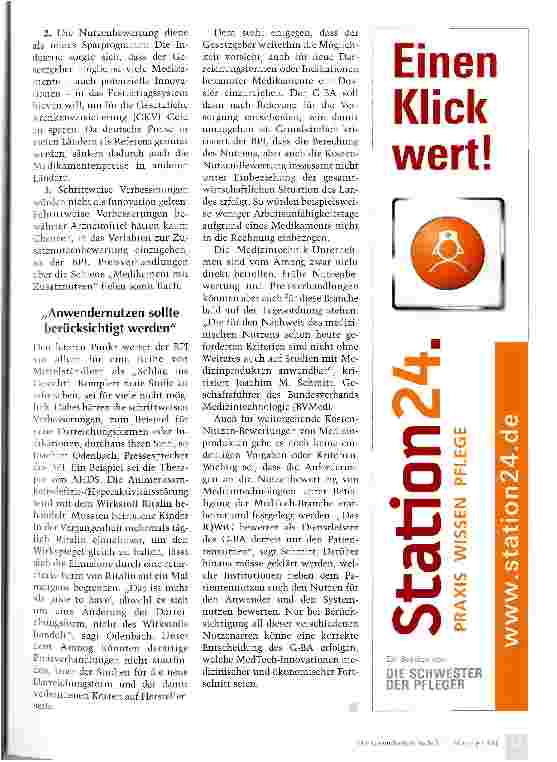 Vorschauseite 3: „Die klassische Kosten-Nutzen-Bewertung ist vom Tisch