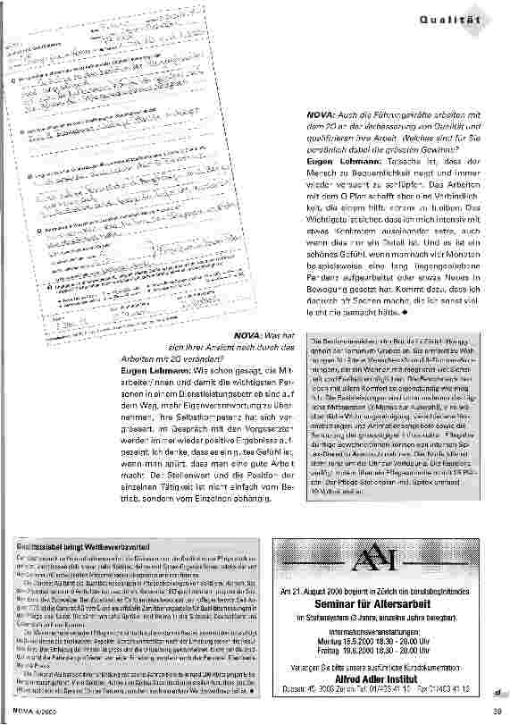 Vorschauseite 3: Eigenverantwortung und Selbstkontrolle Der Schlüssel zum Ziel
