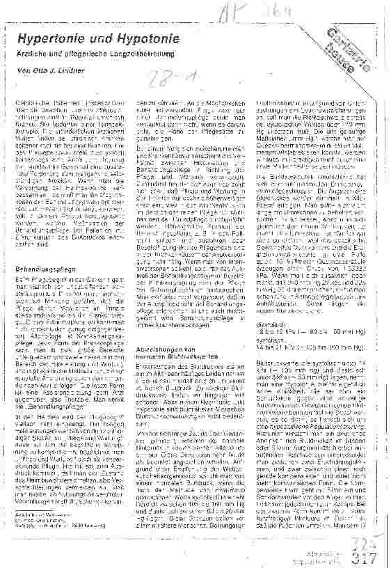Vorschauseite 1: Hypertonie und Hypotonie