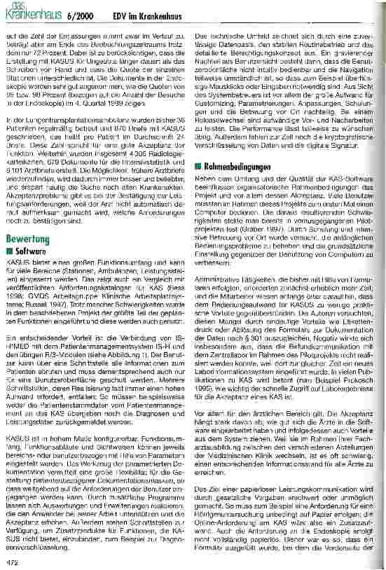 Vorschauseite 4: Das klinische Arbeitsplatzsystem IS-H/IS-H*MED Ein Erfahrungsbericht aus den Universitätskliniken des Saarlandes
