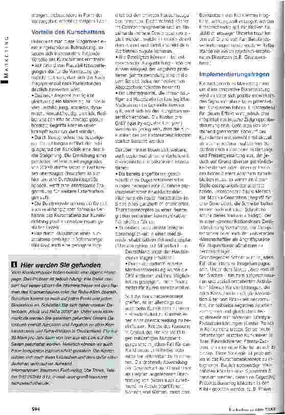Vorschauseite 3: Everything goes! Schattenwirtschaft im Kurwesen. Eine nicht nur ernst gemeinte Abhandlung