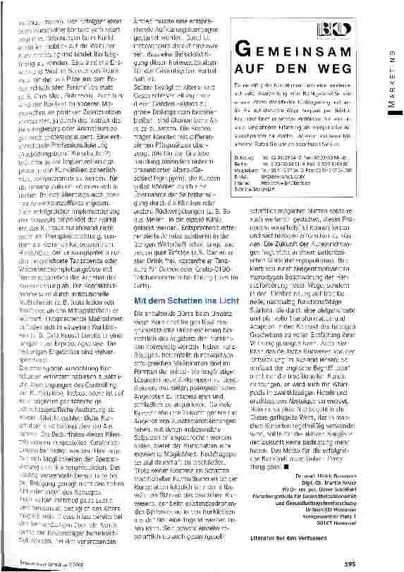 Vorschauseite 4: Everything goes! Schattenwirtschaft im Kurwesen. Eine nicht nur ernst gemeinte Abhandlung