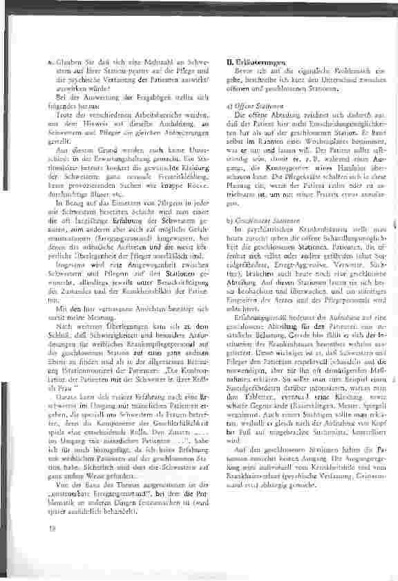 Vorschauseite 2: Die besonderen Anforderungen an weibliches Krankenpflegepersonal auf den geschlossenen Stationen der Psychiatrie