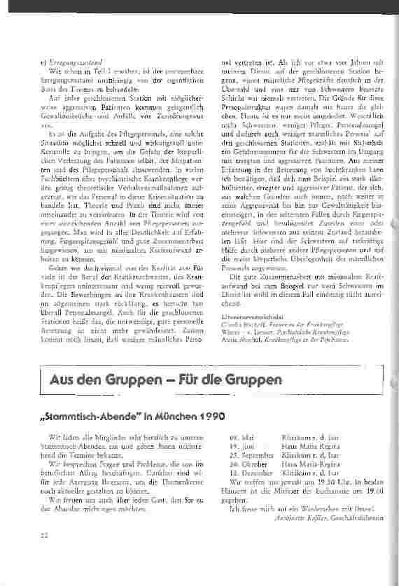 Vorschauseite 6: Die besonderen Anforderungen an weibliches Krankenpflegepersonal auf den geschlossenen Stationen der Psychiatrie