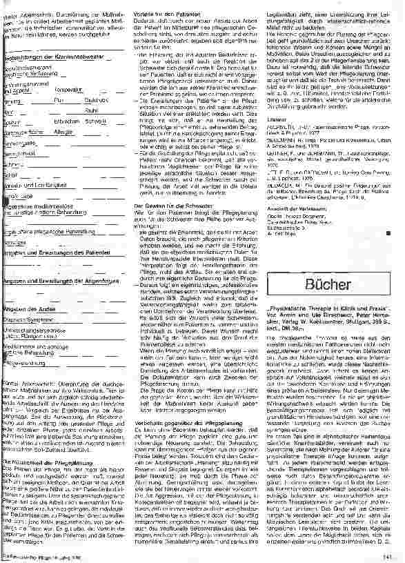 Vorschauseite 2: Arbeitsplanung in der Pflege