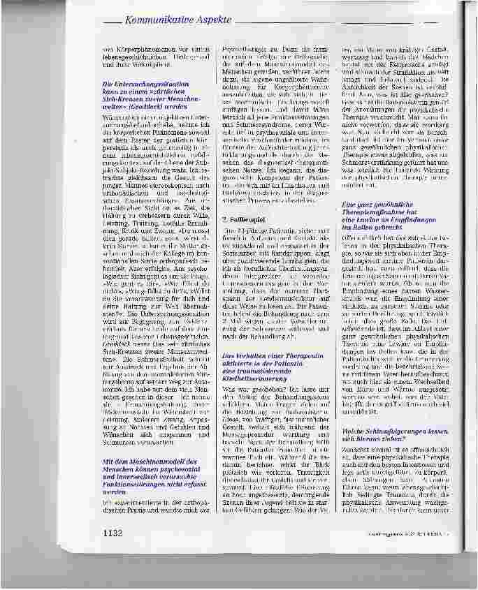 Vorschauseite 3: Kommunikative Aspekte der physikalischen Therapie