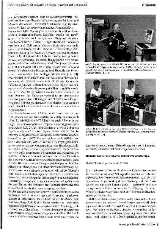 Vorschauseite 4: Roboterunterstützte Rehabilitation der oberen Extremität nach Schlaganfall