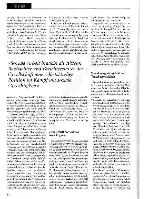 Vorschauseite 2: Sozialstaat und Soziale Arbeit