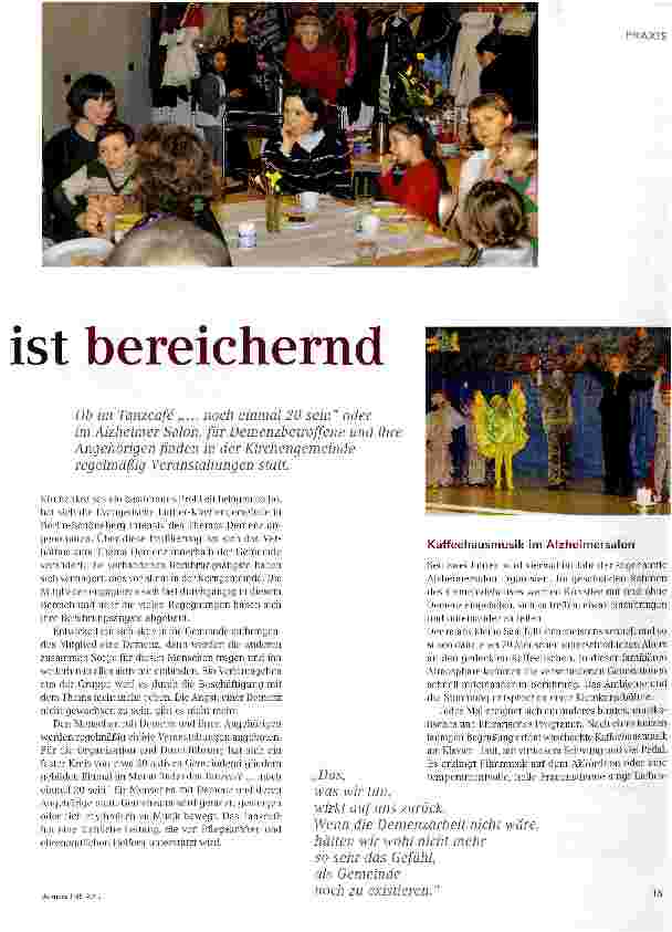 Vorschauseite 2: Offenheit ist bereichernd