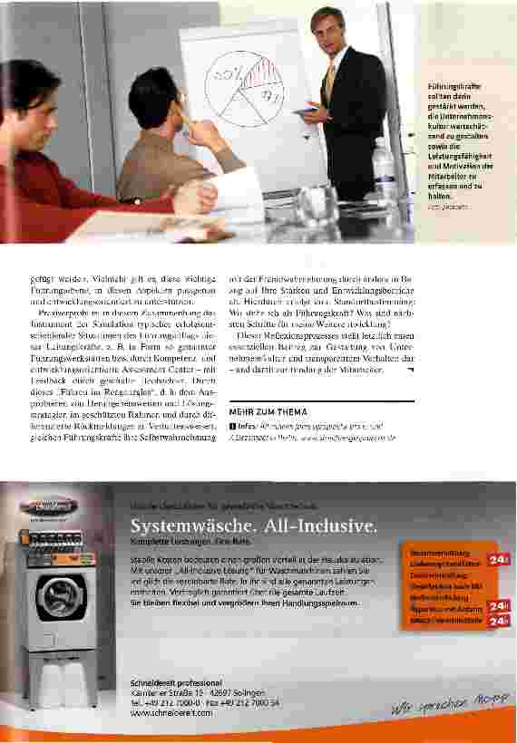 Vorschauseite 4: Wer transparent führt, hält die Mitarbeiter