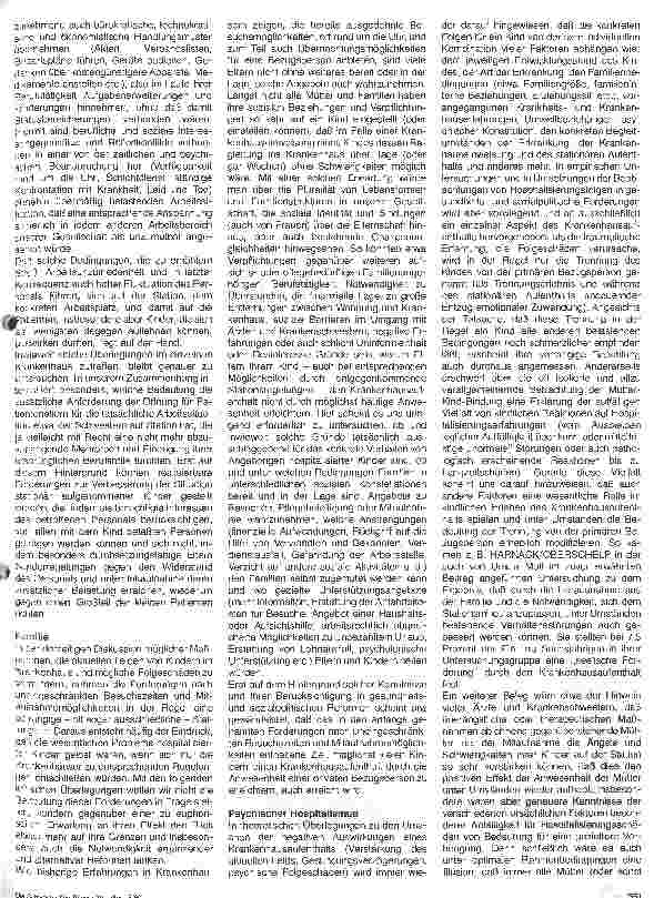 Vorschauseite 3: Familie und Kinderkrankenhaus