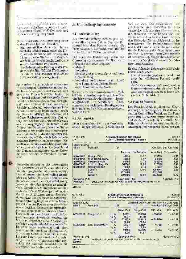 Vorschauseite 4: Controlling im Krankenhaus
