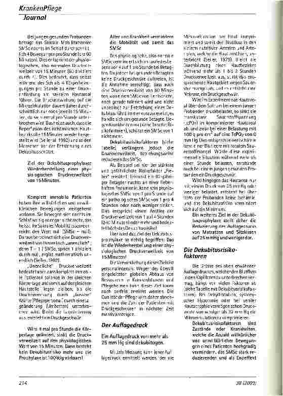 Vorschauseite 2: Richtlinien zur effizienten Dekubitusprophylaxe Umsetzung von Erkenntnissen aus der Dekubituspathogenese