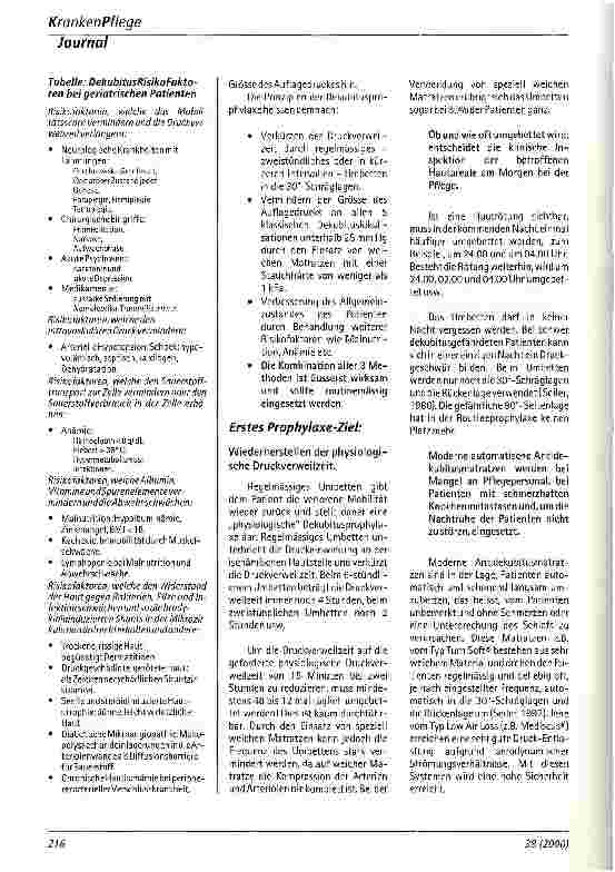 Vorschauseite 4: Richtlinien zur effizienten Dekubitusprophylaxe Umsetzung von Erkenntnissen aus der Dekubituspathogenese